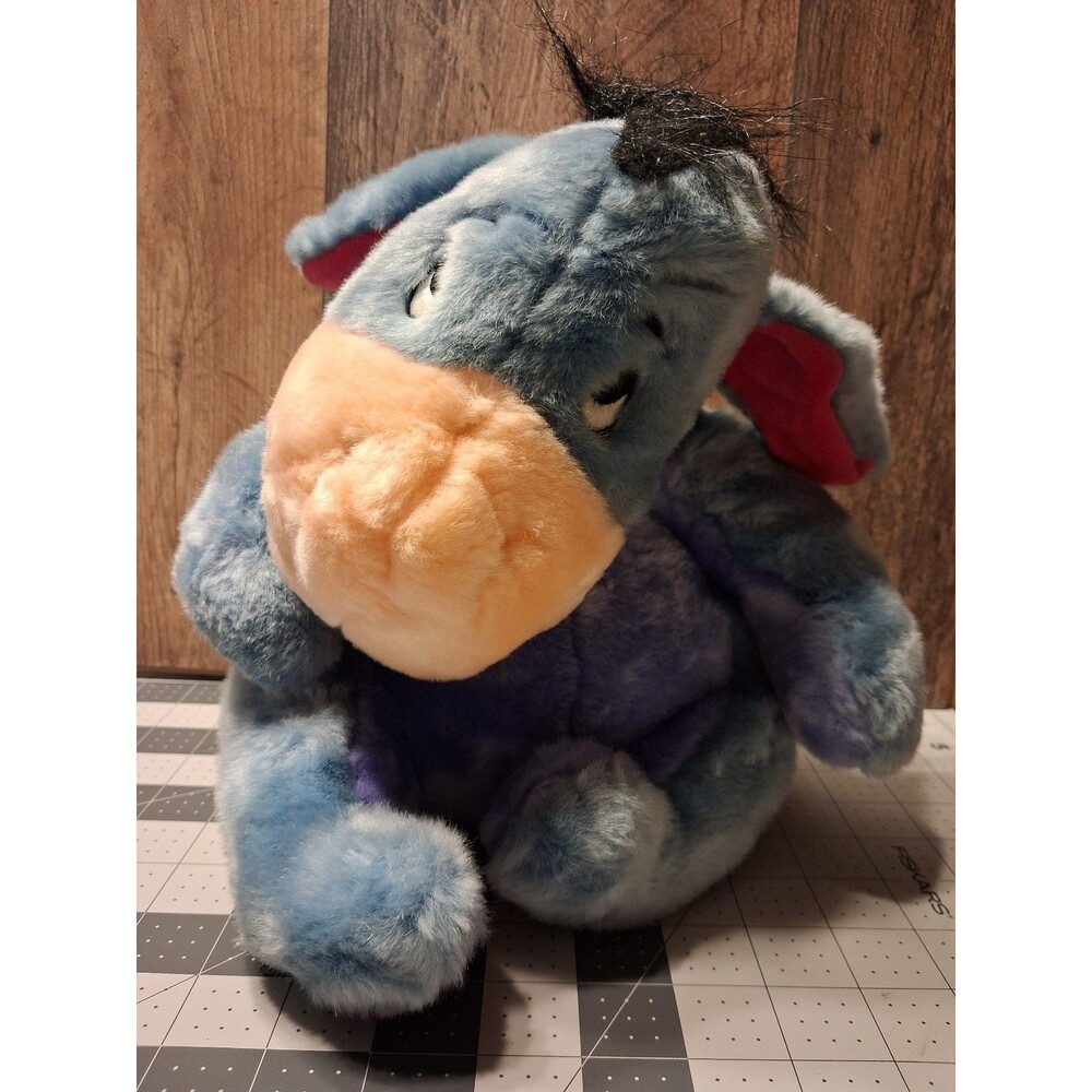Authenic Disney Store Exclusive Eeyore Plush Stuffed Animal Toy Winnie Pooh